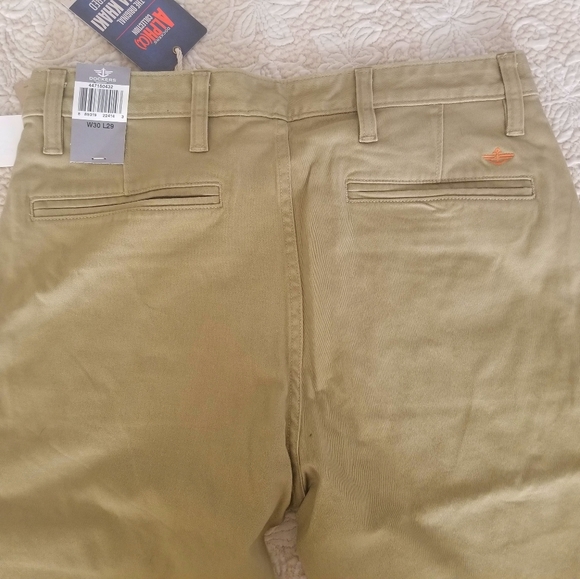 Dockers Alpha Khaki slim tapered pants with stretch - Picture 3 of 5